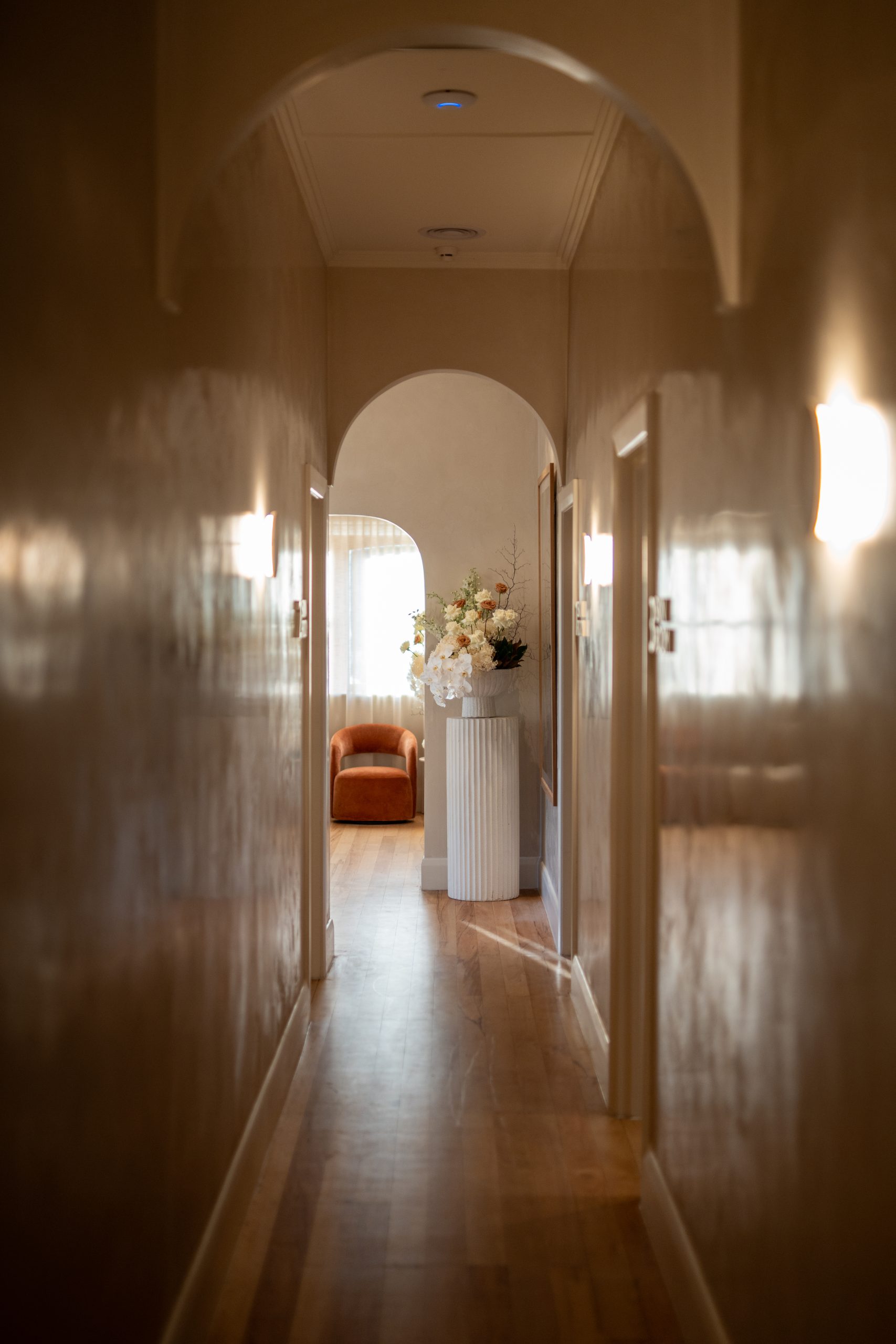 Aesthetic face and skin studio Bendigo interior design services