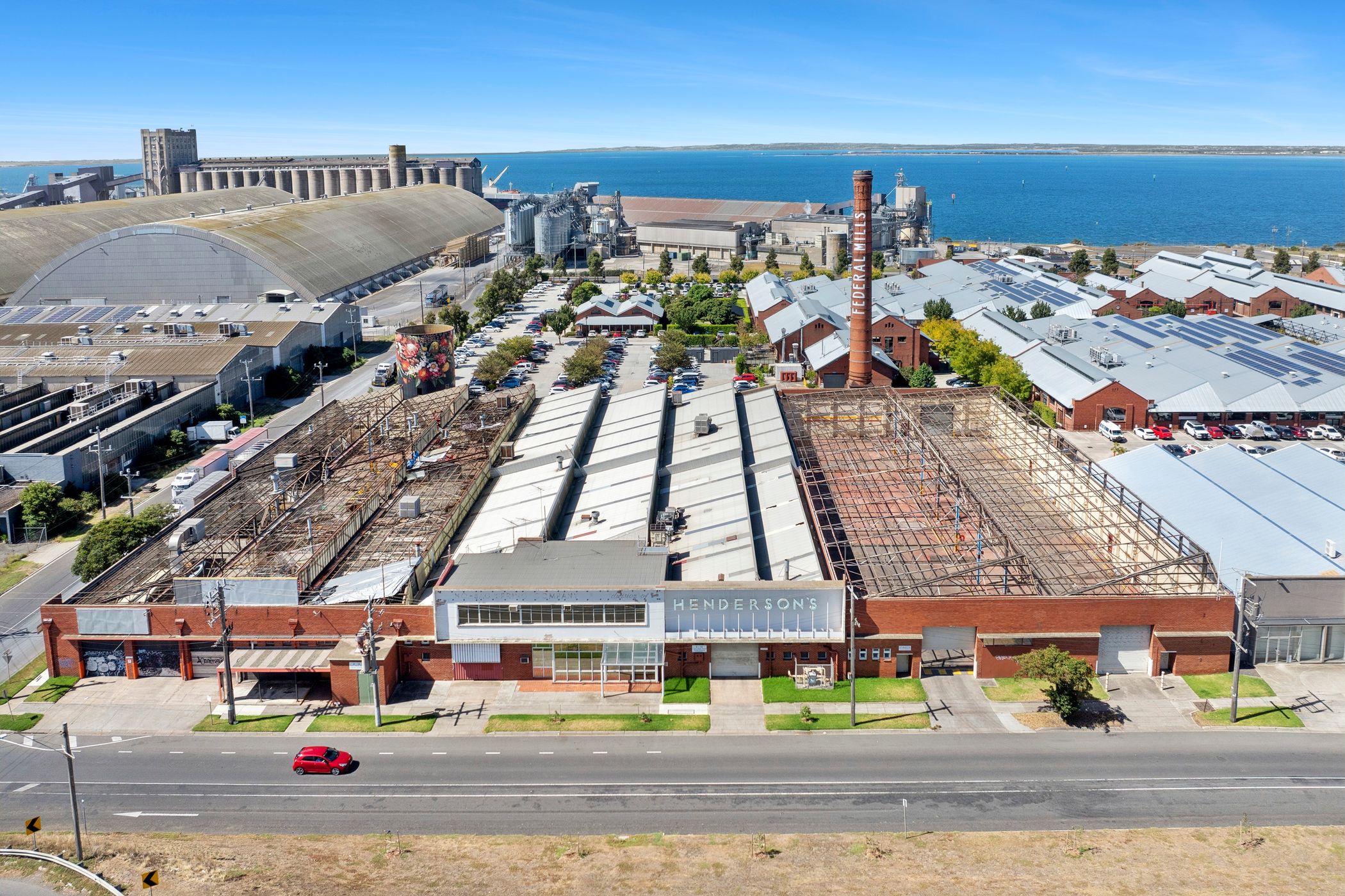 henderson's Drone Shot